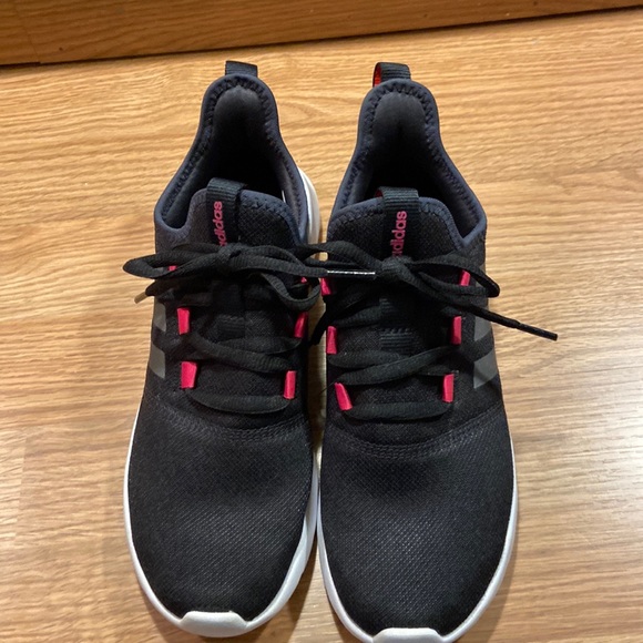 adidas Shoes - Adidas Primegreen Cloudfoam Women’s Size 8 Black and Pink Sneakers